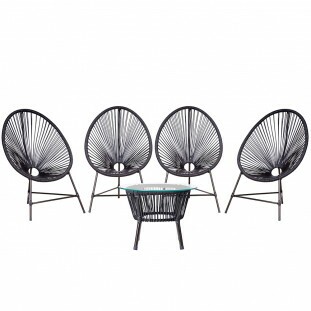 4 Cadeiras Bahamas com mesa 
