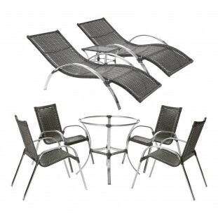 Combo Roma | Espreguiçadeira Roma + Mesa Colombia