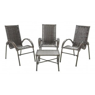 3 Cadeiras Cravo + Mesa de centro 
