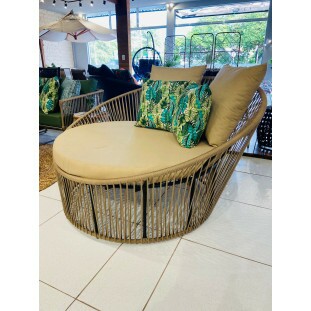 Chaise 1,60 | Assento Liso - Corda Náutica 