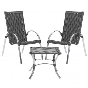 2 Cadeiras Garden + Mesa de centro 